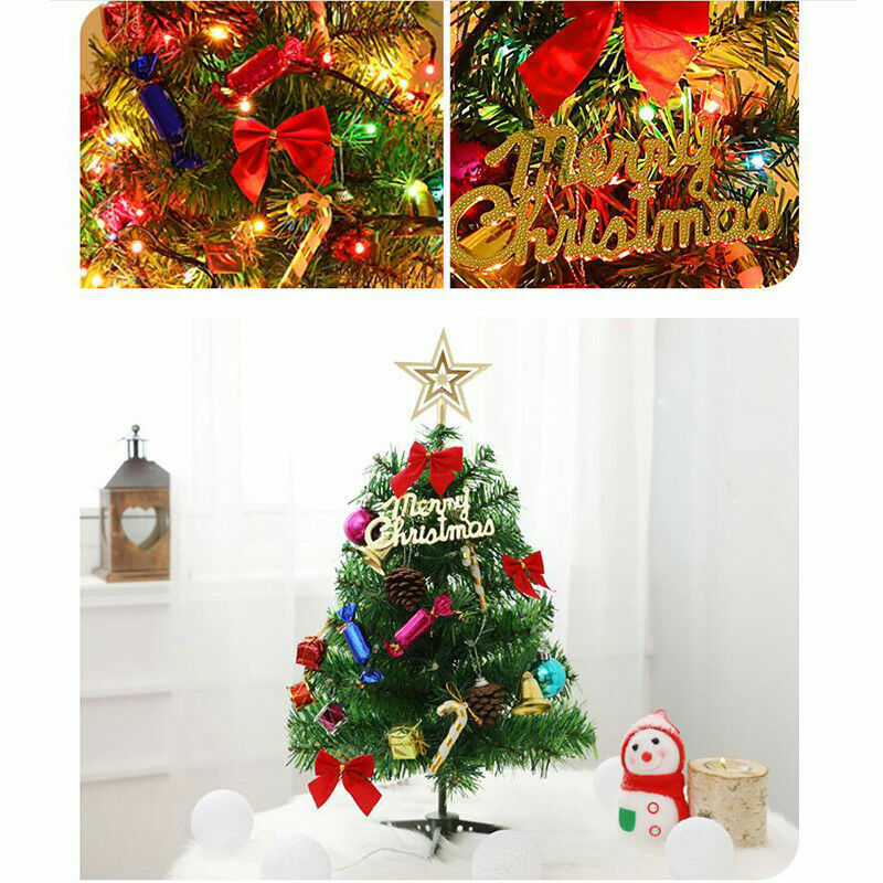 Small Mini Christmas Tree W  LED Lights Ornament